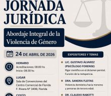 El Colegio de Abogados de Florida realizará jornada jurídica sobre violencia de género