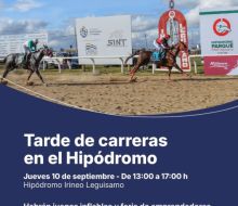 Tarde de carreras en el Hipódromo