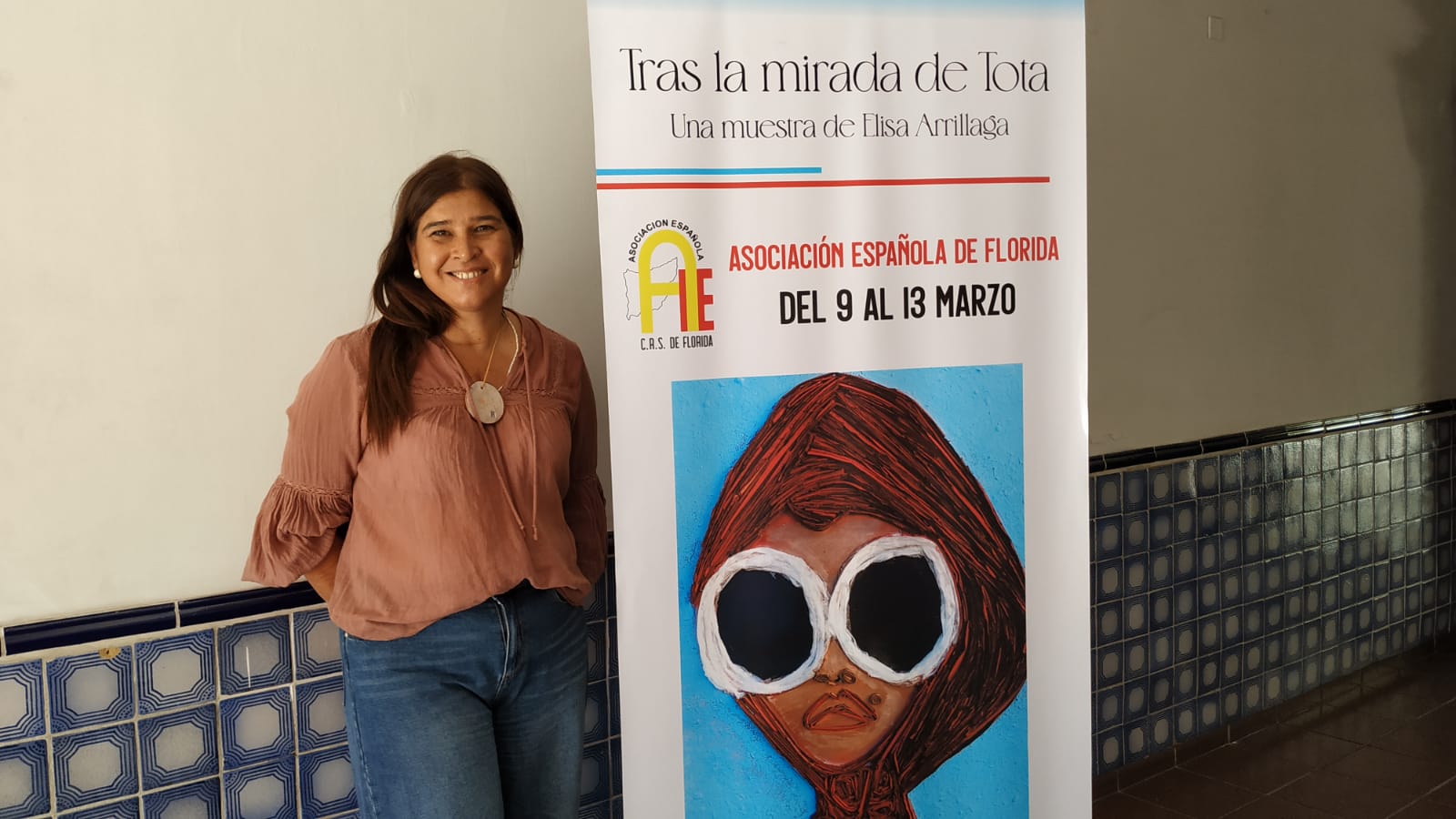 Elisa Arrillaga presentó en Florida la muestra Tras la mirada de Tota