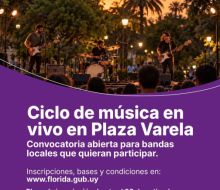 Ciclo de música en vivo en Plaza Varela