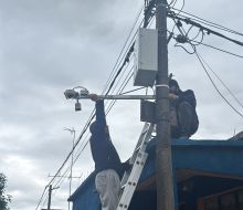 Intendencia instala cámaras en zona de la Escuela 33
