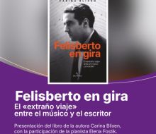 Hoy presentación del libro “Felisberto en gira”