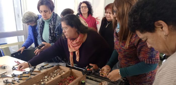 Comenzó la creación de un mural en mosaico en homenaje a Irineo Leguisamo