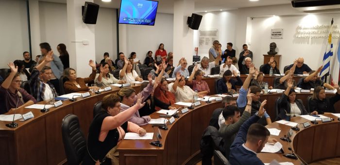 Sesionó la Junta Departamental con 4 puntos en el orden día. Todos se aprobaron por unanimidad
