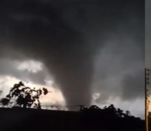 tornado causó destrozos en el sur de Brasil y podrían formarse más, según Metsul