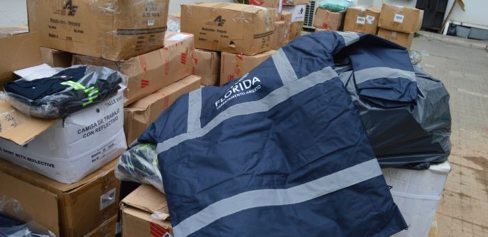 Intendencia de Florida entregó nueva indumentaria de trabajo a funcionarios