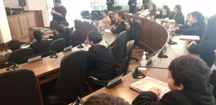 Estudiantes de la Escuela Artigas participaron en “Edil por un Día”