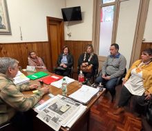 Intendente se reunió con el equipo de Desarrollo Social