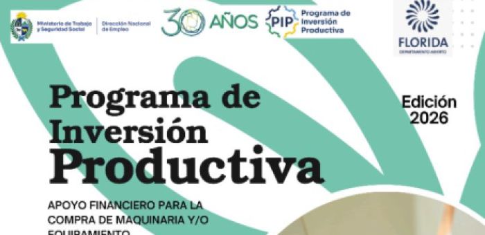 Abren inscripciones para el Programa de Inversión Productiva 2026