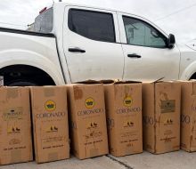 Incautaron 80.000 cajillas de cigarros en ruta 7