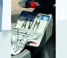 Diputado impulsa tipificar como delito tapar la matrícula de las motos