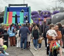 Dia del niño en la Plaza Artigas
