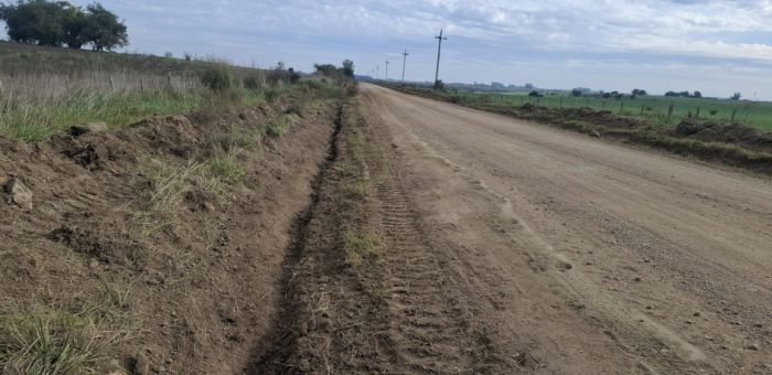 Intervenciones viales en caminos del interior del departamento