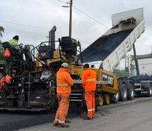 Avanzan las mejoras viales en el ingreso a Sarandí Grande y caminos de la zona