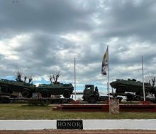 Cuatro vehículos RPZ Cóndor fueron trasladados desde Florida a Montevideo para su entrega a la Policía Nacional