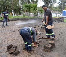 Equipo multigestión trabaja en el Prado Piedra Alta