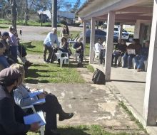 Espacio de diálogo interinstitucional en Nico Pérez