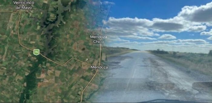 Edil colorado Sebastián Rodríguez reclamó mejoras en la ruta 76