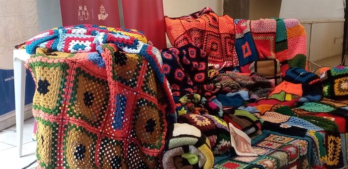 Reconocieron a tejedoras voluntarias en el cierre de la campaña “Tejiendo Sueños”