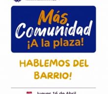 Encuentro “Más Comunidad” en Centro Diurno Cruz Alta