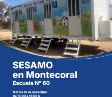 El SESAMO continúa recorriendo: este martes nuevamente en Montecoral