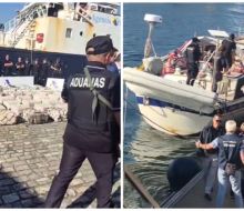 España: uruguayo detenido en un velero que transportaba 2.100 kilos de cocaína