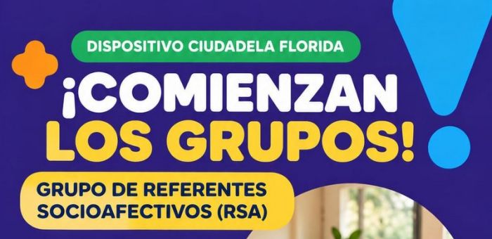 Ciudadela Florida inicia un grupo de apoyo para referentes socioafectivos