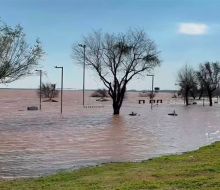Crecidas de los ríos Uruguay y Yí obligaron a evacuar a decenas de personas en Paysandú y Durazno