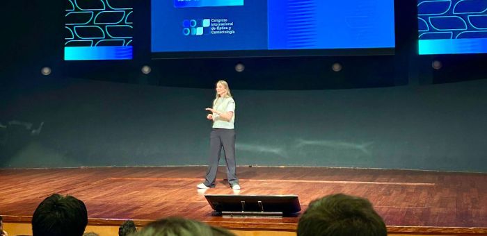 Florencia Primavesi expuso en Congreso Internacional de Óptica y Contactología sobre visión y deporte