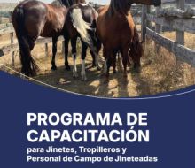 Capacitación para jinetes, tropilleros y personal de campo