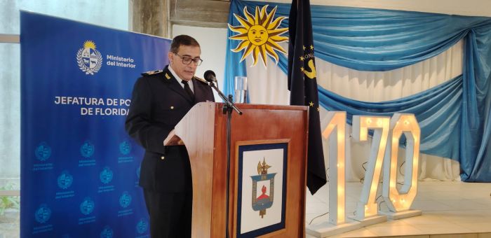Acto conmemorativo por los 170 años de la Jefatura de Policía de Florida