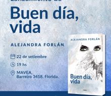 Alejandra Forlán presentará su libro “Buen día, vida” en Florida