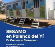 SESAMO se instala este viernes en Polanco del Yí