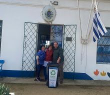 Tras planteo realizado en Exitorama, la Escuela Nº 61 ya tiene su contenedor