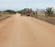 Intendencia despliega trabajos de vialidad en distintos puntos del departamento