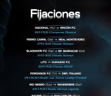 Nacional de Florida debuta en la Segunda Fase de la Copa AUF Uruguay 