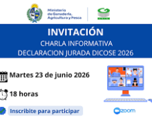 Charla informativa de SNIG sobre declaración jurada de Dicose 2026.