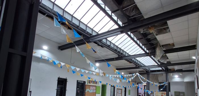 Secundaria dispuso acciones inmediatas ante los daños registrados en el Liceo de 25 de Agosto