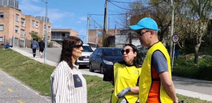 Zully de los Santos asumió como directora interina de Higiene y Gestión Ambiental