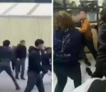 Chile: batalla campal en un liceo dejó seis profesores heridos y 17 escolares detenidos