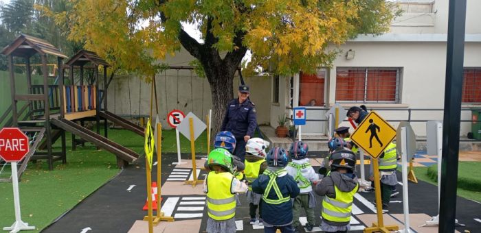 Escolares participaron en jornada de seguridad vial en Sarandí Grande