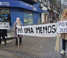 Colectivo 8M de Florida se movilizó tras un nuevo femicidio
