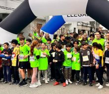 Con buena participación se realizó la CorreCaminata de la Escuela N° 1 Artigas