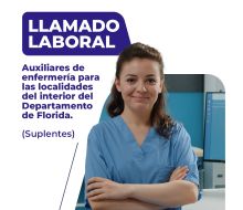 COMEF abrió un llamado para Auxiliares de Enfermería