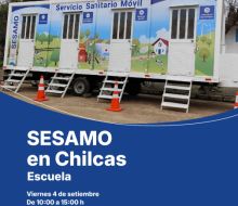 Este viernes el SESAMO atenderá en Chilcas
