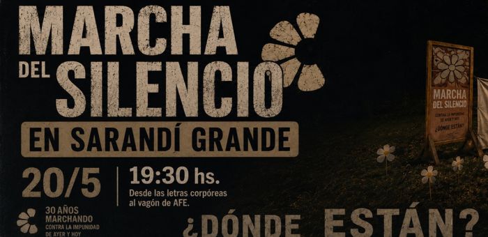“Marcha del Silencio” en Sarandí Grande