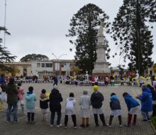 Con actividades educativas y recreativas cerró Mayo Amarillo en Plaza Asamblea