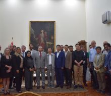 Delegación de empresarios de China y Brasil fue recibida en la Intendencia