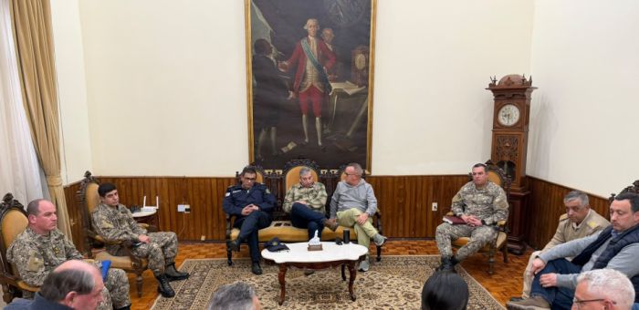 Enciso reunió al Cecoed para fortalecer la respuesta ante emergencias