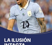 Pantalla gigante para acompañar a Uruguay en el Estadio 10 de Julio